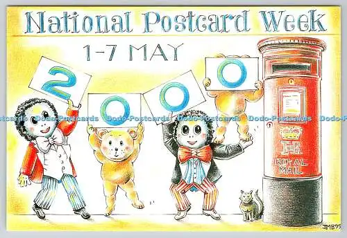 D324276 Nationale Postkartenwoche 2000. Von Joanne Bond. PH-Thema. Basingstoke