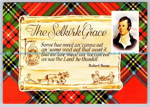 D324308 The Selkirk Grace. Robert Burns. E. T. W. Dennis. Scarborough