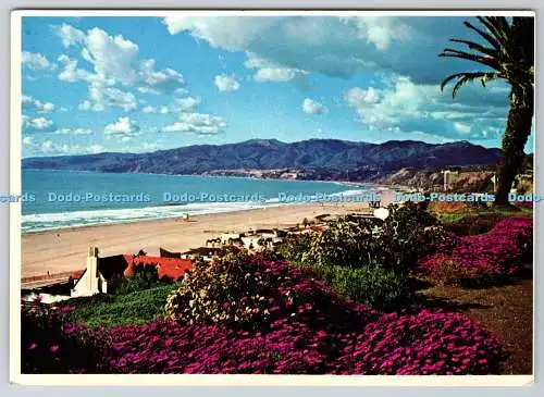 D324346 Santa Monica. Kalifornien. Blick Richtung Malibu. Marie Mainz. Plastichr