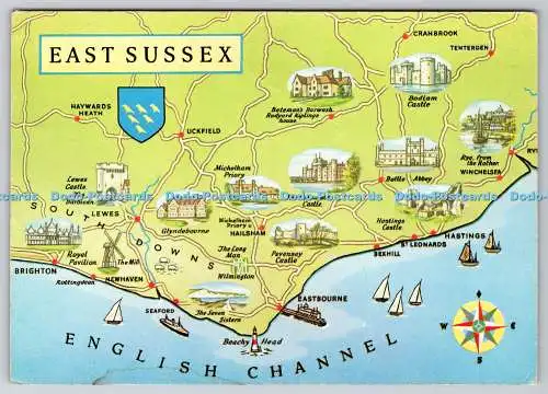 D324355 Karten. East Sussex. Judges Ltd. Hastings