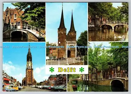 D324358 Delft. Holland. ST.Gebr. Spanjersberg. Rotterdam. Antwerpen. Multi View