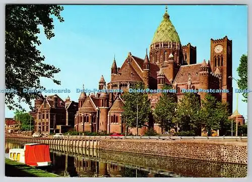 D324359 Haarlem. Holland. R. K. Kathedrale Basiliek Sint Bavo. ST.Gebr. Spannweite