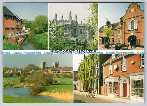 D324379 Wimborne Minster. Dorset. Michael J. Allen. Die Delpool-Bilderbibliothek.