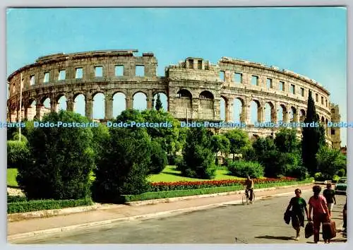 D324381 Pula. Arena. Zadruzna Stampa. Zagreb. Krüger. 1970