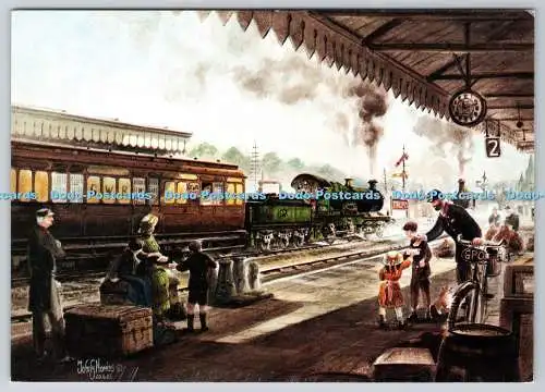 D324452 City of Truro. Lokomotive, die die Ocean Mail von Plymouth nach London zieht