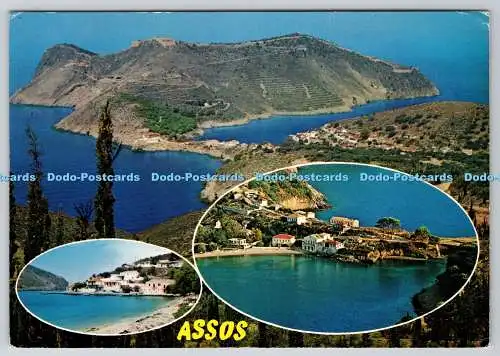 D324471 Cefallonia. Ansicht von Assos. M. Toubis. PM Argos Tolion. Multi View