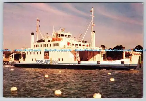 D324871 Sealink British Ferries. Auf die Isle of Wight. Caedmon. Cenwulf. Cenred.