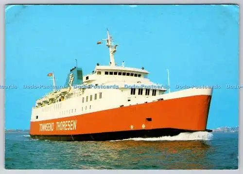 D324872 Eine Wikinger-Autofähre der Townsend Thoresen Flotte der Superklasse. Southampt