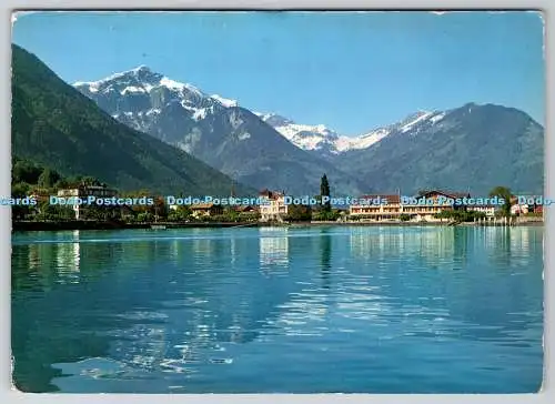 D325054 Bonigen am Brienzersee mit Sulegg Schwalmern und Abendberg. H. Steinhaue
