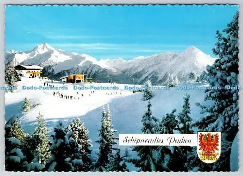 D325061 Tirol. Mayrhofen im Zillertal. Schiparadies Penken. Hans Hruschka. Das F