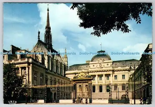 D325063 Frankreich. Paris. La Sainte Chapelle et le Palais de Justice. Chantal. Mexi