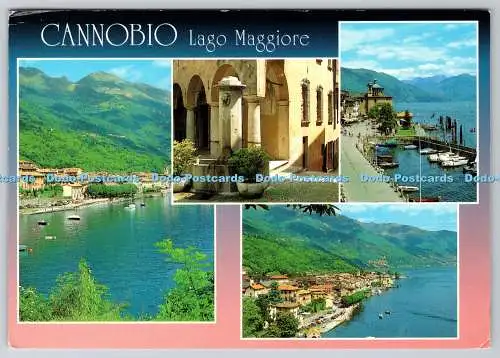 D325075 Italien. Cannobio. Lago Maggiore. Rivetta Souvenirs. Brescia. Postkarte. Mu