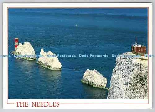 D325103 Isle of Wight. Die Nadeln. Adrian Baker. Fotobank. J. Arthur Dixon. Gr