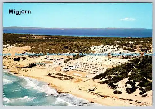 D325106 Formentera. Playa Migjorn. Touristische Anlage Edifor und Marienland. Paisa