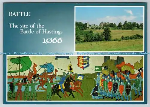D325127 Der Ort der Schlacht von Hastings 1066. Richter. Hastings. C11299. Postc