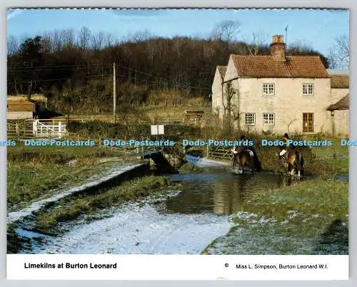 D325162 Limekilns bei Burton Leonard. L. Simpson. Jennings Drucker. Gloucester.