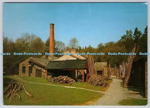 D325170 Nordwestengland. Cumbria. Stott Park. Spulenmühle. Außen. Englisch