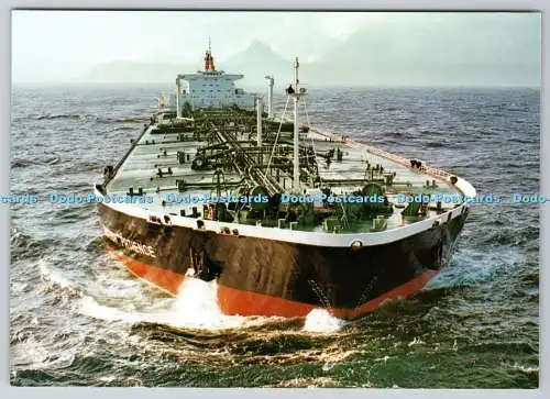 D325203 BPs 250 000 Tonnen Supertanker British Patience im Atlantik. BP Photogr