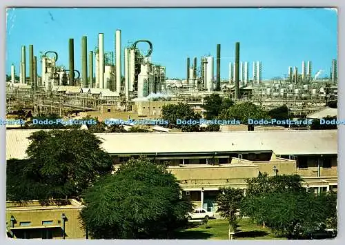 D325206 Iran. Abadan. Ölraffinerie. Garami. Milano. Italien. Postkarte