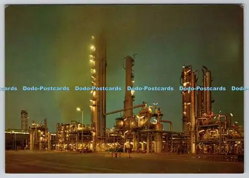 D325207 Kuwait. Chemische Düngemittelanlage. Gedruckt in der Schweiz. Postkarte