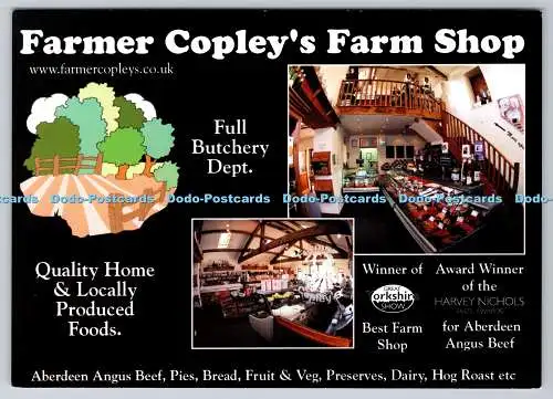 D325218 Pontefract. Farmer Compleys Farm Shop. Qualität aus Hause und lokal produziert