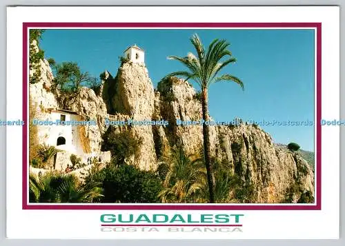 D325241 Alicante. Costa Blanca. Castell de Guadalest. Malerische Ansicht. Postales