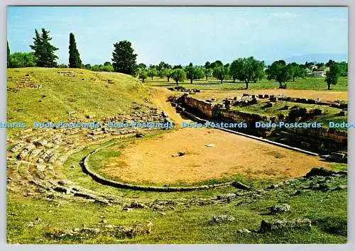 D334080 Eretria. Theater. Griechenland