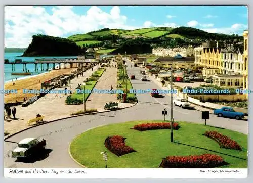 D331293 Teignmouth. Devon. Direkt am Meer und am Pier. John Hinde. E. Nagele