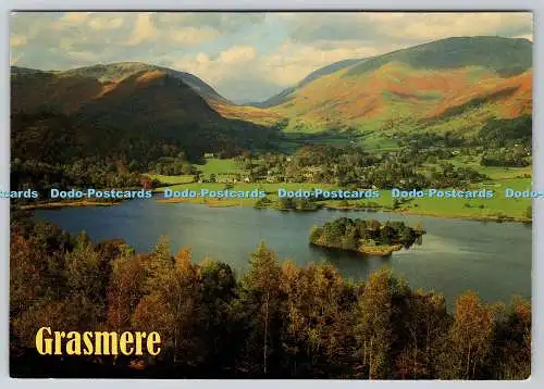 D334091 Grasmere. Cumbria. John Hinde. Redruth. Cornwall. David Noble