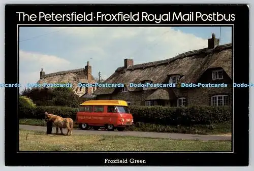 D325269 Petersfield. Froxfield Green. Froxfield Royal Mail Postbus. Kopfpostmas