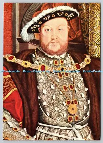 D326095 Liverpool. Walker Art Gallery. König Heinrich VIII. Schule Hans Holbein.