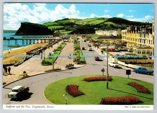 D331301 Teignmouth. Devon. Direkt am Meer und am Pier. John Hinde. E. Nagele