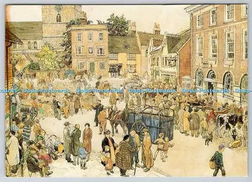 D328672 England. Petersfield Market 1933. Flora Twort. Hampshire Country Council