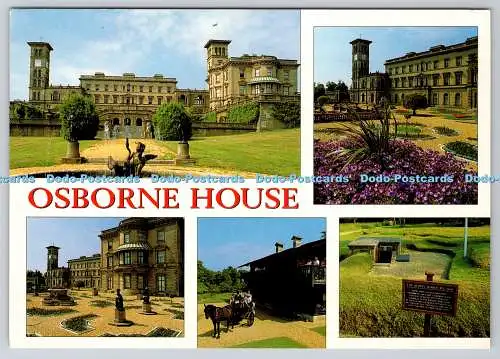 D328683 Isle of Wight. Osborne House. J. Salmon. Sevenoaks. Kamerafarbe Postwagen