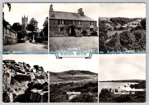 D331315 Bodmin Moor. Jamaica Inn. Überlandansichten. RP. Multi View