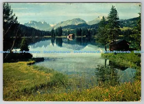 D331319 Lenzerheide. Valbella. Heidsee. Andr. Bergamin
