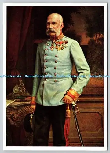D326115 Wien. Schloss Schönbrunn. Kaiser Franz Joseph I. Postkarte
