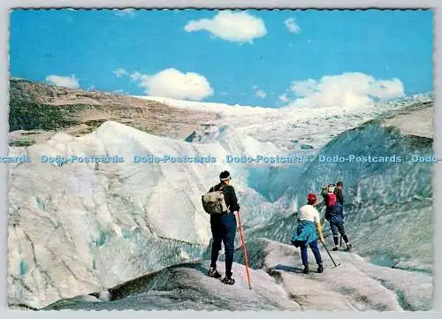 D325288 Nordnorwegen. Svartisen. Zweitgrößter Gletscher. Mittet. PM. Trondheim.
