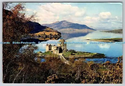 D325300 Wester Ross. Loch Duich. Eilean Donan Castle. J. Arthur Dixon. Inverness