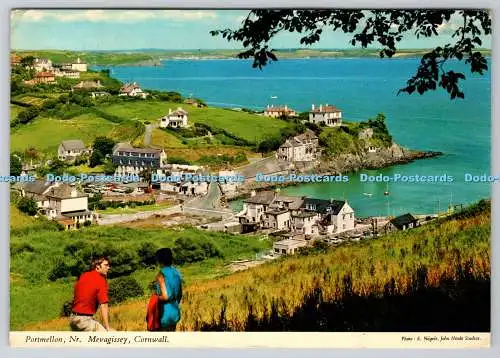 D325304 Cornwall. In der Nähe von Mevagissey. Portmellon. E. Nagele. John Hinde. London. Pr