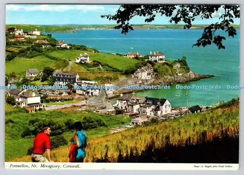 D325309 Cornwall. In der Nähe von Mevagissey. Portmellon. E. Nagele. John Hinde. London. Pr