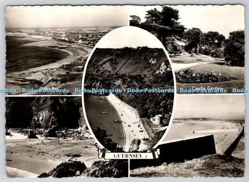D331353 Guernsey. Cobo Bay. J. Salmon. Sevenoaks. RP. Multi View