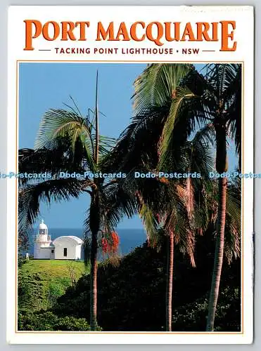 D326150 New South Wales. Port Macquarie. Tacking Point Leuchtturm jenseits des Kumpels