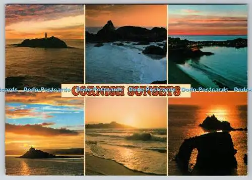 D334149 Cornish Sunsets. St. Ives. John Hinde. Multi View