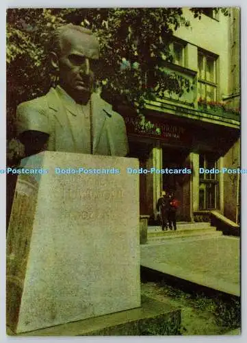 D326161 Polen. Lodz. Pomnik Juliana Tuwima. T. Bilinski. Biuro Wydawnicze Ruch.