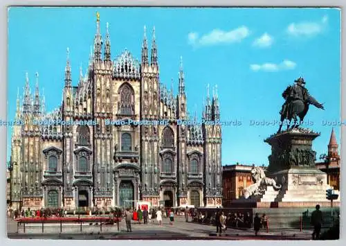 D328732 Milano. Die Kathedrale. ICEA. Italien. Postkarte