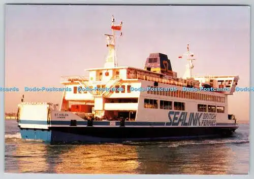 D325330 Autofähren St. Helen und St. Catherine zur Isle of Wight. Sealink Br