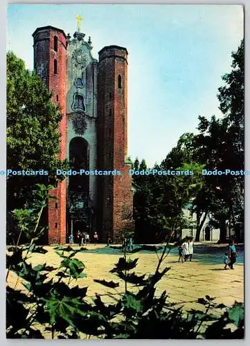 D326163 Polen. Danzig Oliwa. Fasada katedy z XIII XIW w. przebudowana w XVIII