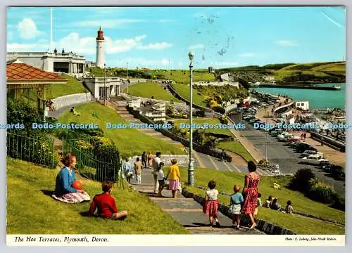 D334156 Plymouth. Devon. Die Hackterrassen. John Hinde. E. Ludwig. 1973