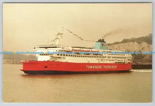 D325333 M.V. Pride of Dover 1987. World Ship Society. Medway. Marinegrafik. Th